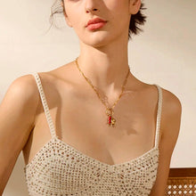 Load image into Gallery viewer, Chili Charmed Clip Necklace