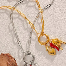 Load image into Gallery viewer, Chili Charmed Clip Necklace