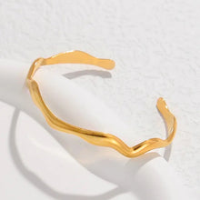 Load image into Gallery viewer, The Melted Adjustable Bangle