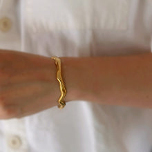 Load image into Gallery viewer, The Melted Adjustable Bangle