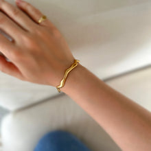 Load image into Gallery viewer, The Melted Adjustable Bangle