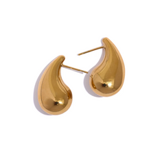 Load image into Gallery viewer, Droplet Stud Statement Earrings