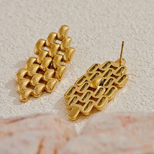 Load image into Gallery viewer, Glam Chain Earrings in GOLD / SILVER