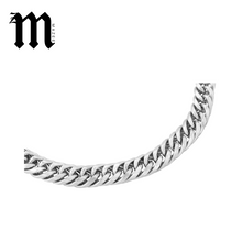 Load image into Gallery viewer, Silver Chunky Cuban Necklace