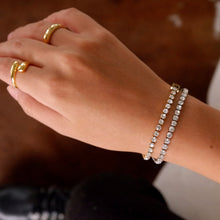 Load image into Gallery viewer, Iced Tennis Diamond Bracelet