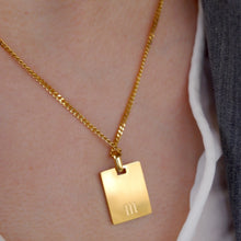 Load image into Gallery viewer, Initial Tag Chain Necklace