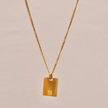 Load image into Gallery viewer, Initial Tag Chain Necklace