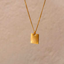 Load image into Gallery viewer, Initial Tag Chain Necklace