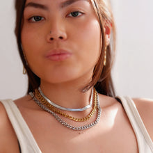 Load image into Gallery viewer, Virge Curb Necklace - Silver