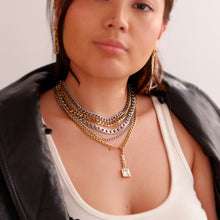 Load image into Gallery viewer, Virge Curb Necklace - Gold