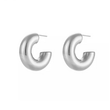 Load image into Gallery viewer, Floater Chunky Statement Hoops