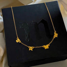 Load image into Gallery viewer, Letter Name Necklace