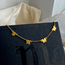 Load image into Gallery viewer, Letter Name Necklace