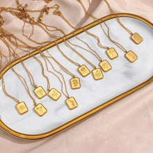 Load image into Gallery viewer, Birth Flower Chain Necklace