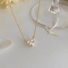 Load image into Gallery viewer, The Hearty Diamond Necklace