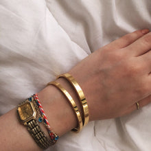 Load image into Gallery viewer, The Flat Thick Plain Bangle