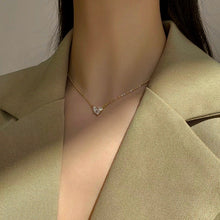 Load image into Gallery viewer, The Hearty Diamond Necklace