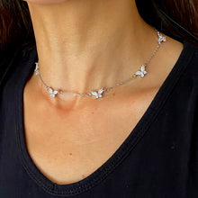 Load image into Gallery viewer, Hope Butterfly Diamond Necklace