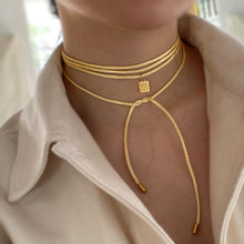 Load image into Gallery viewer, Cord Choker Necklace