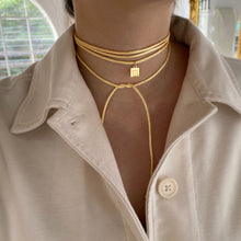 Load image into Gallery viewer, Cord Choker Necklace