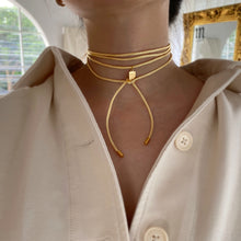Load image into Gallery viewer, Cord Choker Necklace
