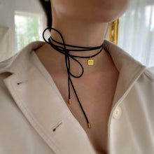 Load image into Gallery viewer, Cord Choker Necklace