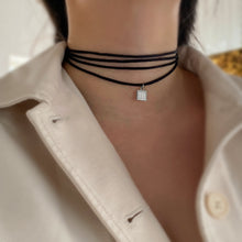 Load image into Gallery viewer, Cord Choker Necklace