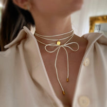 Load image into Gallery viewer, Cord Choker Necklace