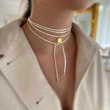 Load image into Gallery viewer, Cord Choker Necklace