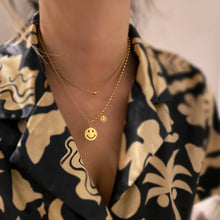 Load image into Gallery viewer, Smiley Layer Necklace