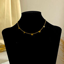 Load image into Gallery viewer, Letter Name Necklace