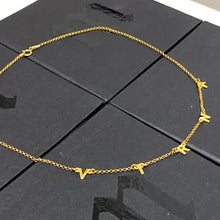 Load image into Gallery viewer, Letter Name Necklace