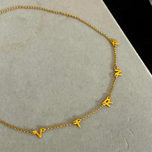 Load image into Gallery viewer, Letter Name Necklace