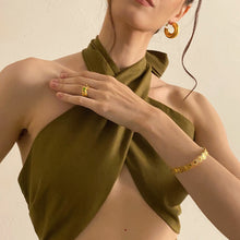 Load image into Gallery viewer, Floater Chunky Statement Hoops