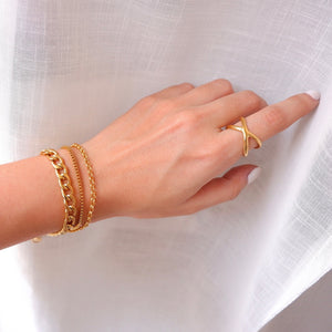 Link Chain Bracelet - Gold