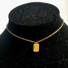 Load image into Gallery viewer, GoodLuck Tag Chain Necklace