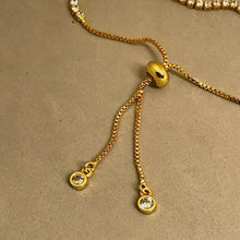Load image into Gallery viewer, Tennis Diamond Adjustable Bracelet