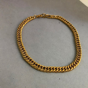 Semi-Thick Curb Chain Anklet
