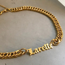 Load image into Gallery viewer, Personalized Cuban Chain Choker