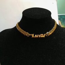 Load image into Gallery viewer, Personalized Cuban Chain Choker