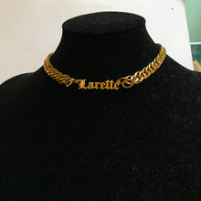 Load image into Gallery viewer, Personalized Cuban Chain Choker