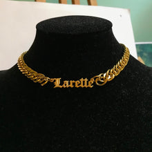 Load image into Gallery viewer, Personalized Cuban Chain Choker