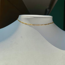 Load image into Gallery viewer, 18K GOLD Dainty Figaro Necklace - 16"/18”/20”