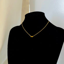Load image into Gallery viewer, Gold Dot Ball Chain Necklace