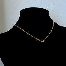 Load image into Gallery viewer, Gold Dot Ball Chain Necklace