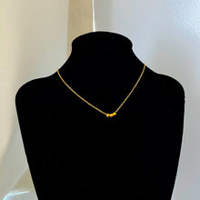 Load image into Gallery viewer, Gold Dot Ball Chain Necklace