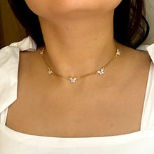 Load image into Gallery viewer, Hope Butterfly Diamond Necklace