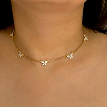 Load image into Gallery viewer, Hope Butterfly Diamond Necklace
