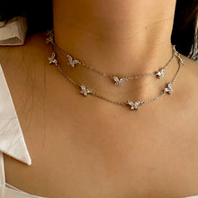 Load image into Gallery viewer, Hope Butterfly Diamond Necklace