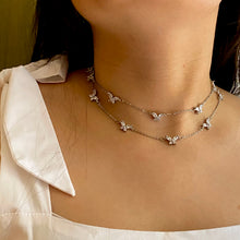 Load image into Gallery viewer, Hope Butterfly Diamond Necklace